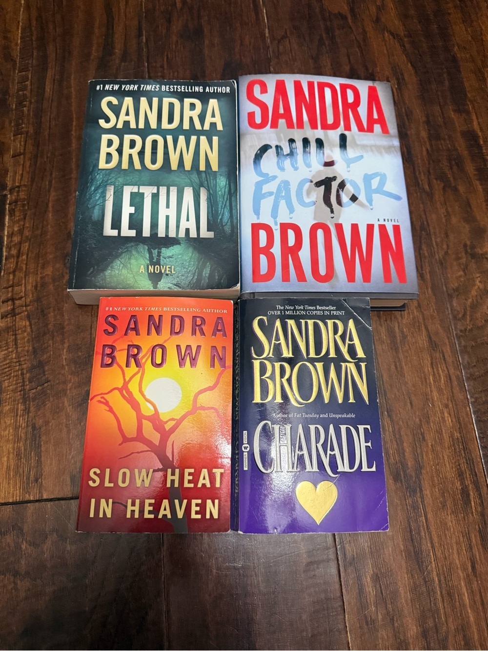 Sandra Brown novels